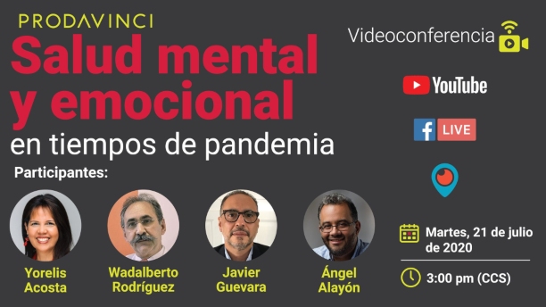 Vea aquí «Salud mental y emocional en tiempos de pandemia­­» – Prodavinci